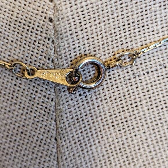 Vintage Silver Dipped Leaf on Marked 24" Chain - Picture 6 of 8